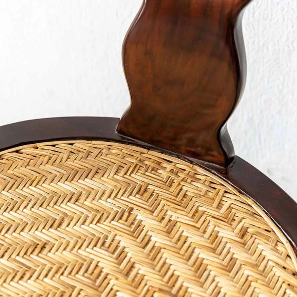 Taigum Traditional Classic Rattan Desk Chair