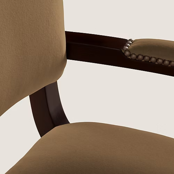Tampere Backrest Velvet Dining Chair