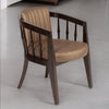 Taringa Modern Solid Wood Leather Arm Chair