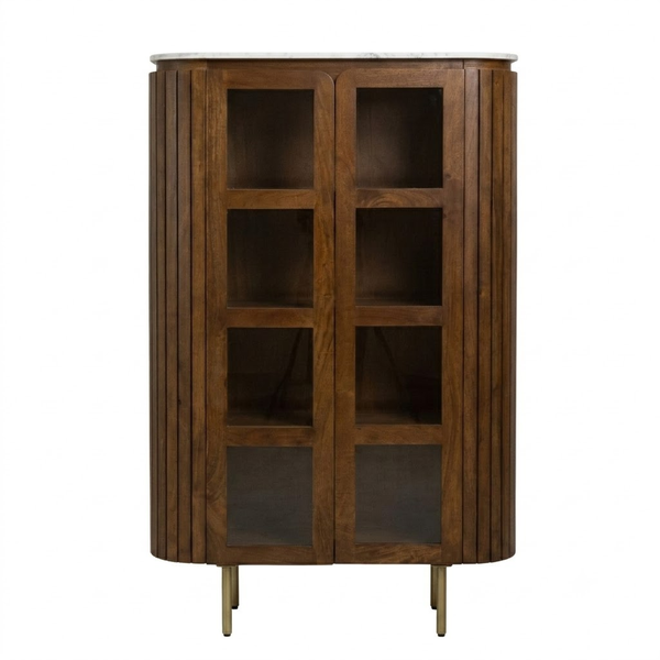 Tasiilaq Solid Wood Display Unit