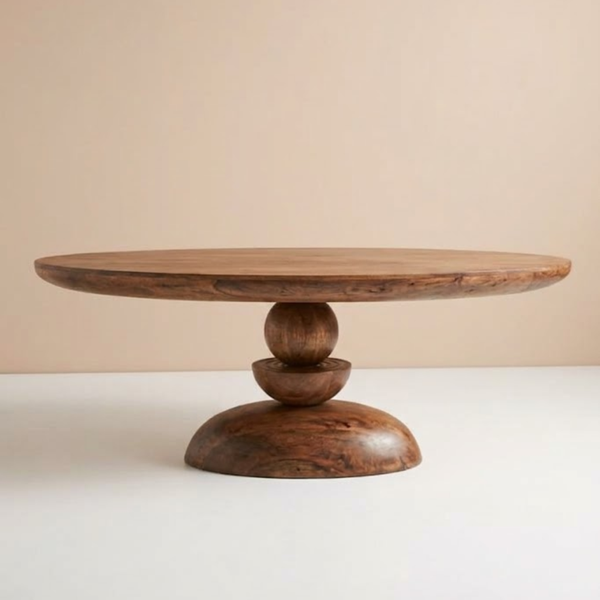 Telluride Solid Wood Oval Dining Table