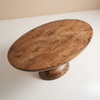 Telluride Solid Wood Oval Dining Table
