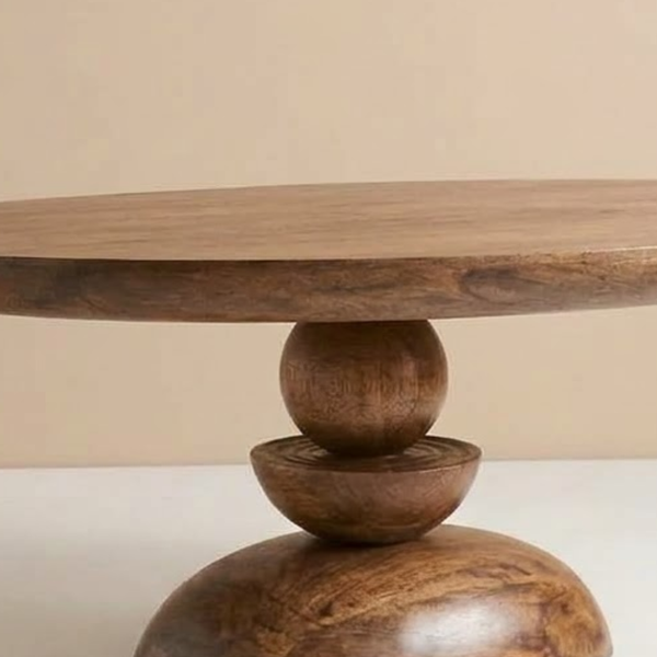 Telluride Solid Wood Oval Dining Table