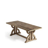 Temps Hourglass Wooden 6 Seater Dining Table