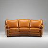 Lucerne Curved Leather Sofa
