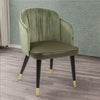 Thorneside Sheesham Wood & Velvet Arm Chair