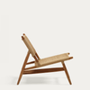 Timisoara Woven Teak Wood Outdoor Chair