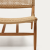 Timisoara Woven Teak Wood Outdoor Chair