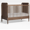 Tiny Toes Baby Cot In Dark Brown Finish