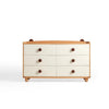 Tiny Trove Kids Wooden Storage(6 Drawers)