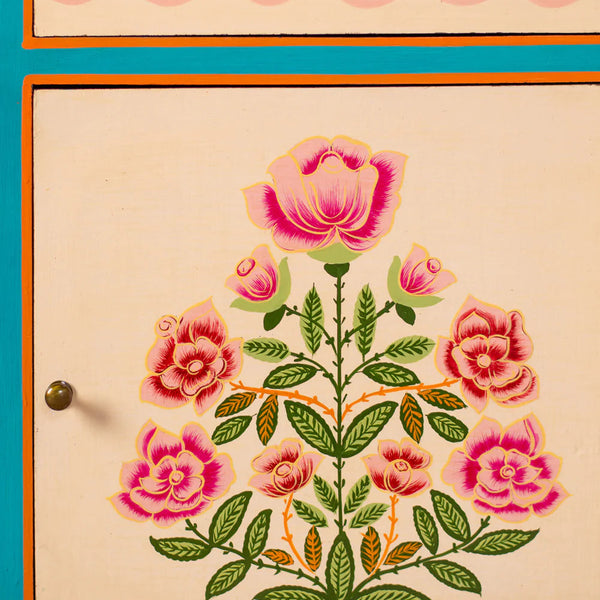 Tonk Hand Painted Cabinet