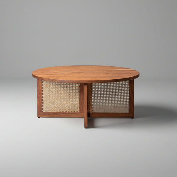 rattan coffee table, cane coffee table