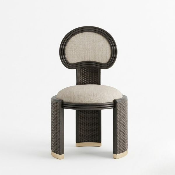 Triesen Solid Wood Dining Chair
