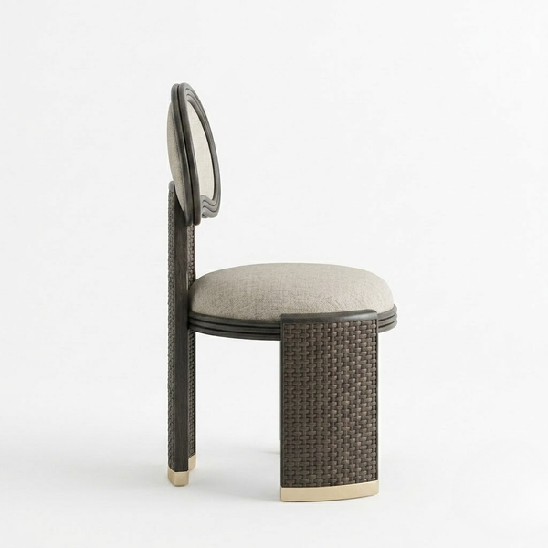 Triesen Solid Wood Dining Chair