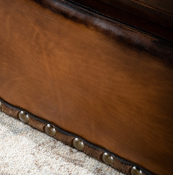 Trieste Architect Leather Sofa