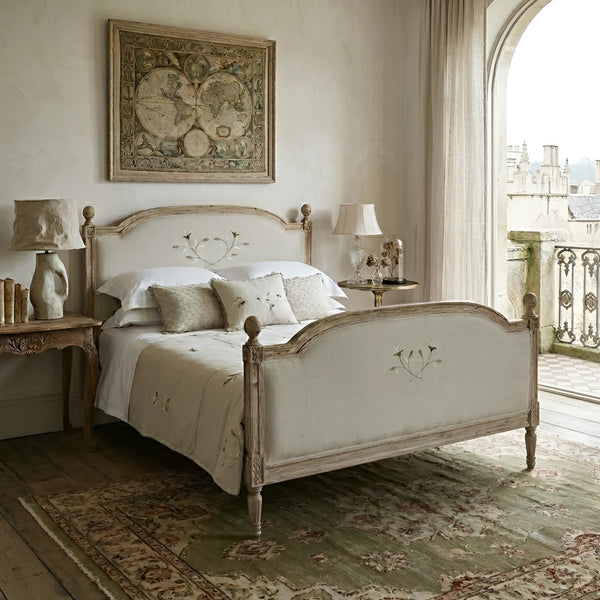 Trujillo Luxury French Style Solid Wood Bed -All Sizes