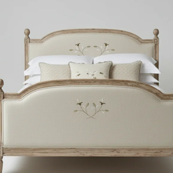 Trujillo Luxury French Style Solid Wood Bed -All Sizes