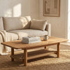Tweed Heads Solid Teak Wood Coffee Table 