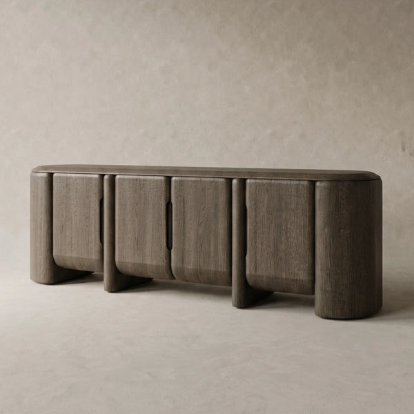 Ohrid Solid Wood Modern Side Board