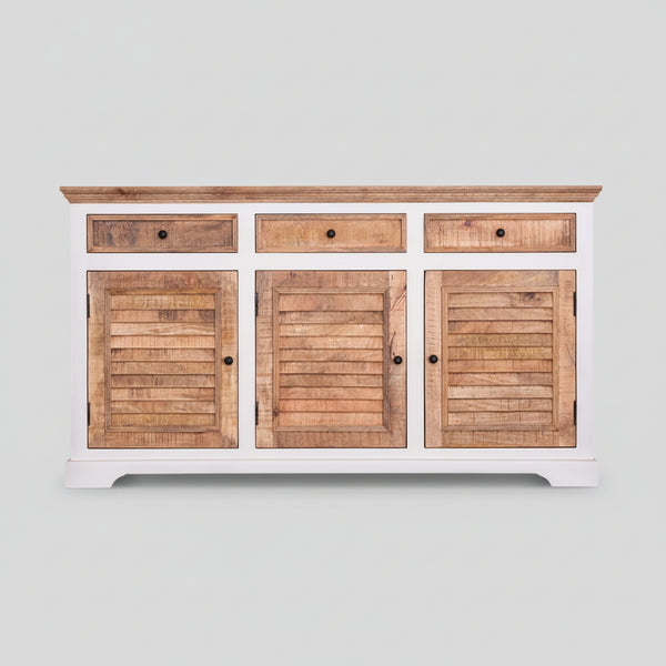 mango wood sideboard, wooden sideboard