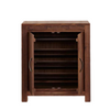 Sheesham Wood Shoe Rack - 2 Doors and 7 Shelves