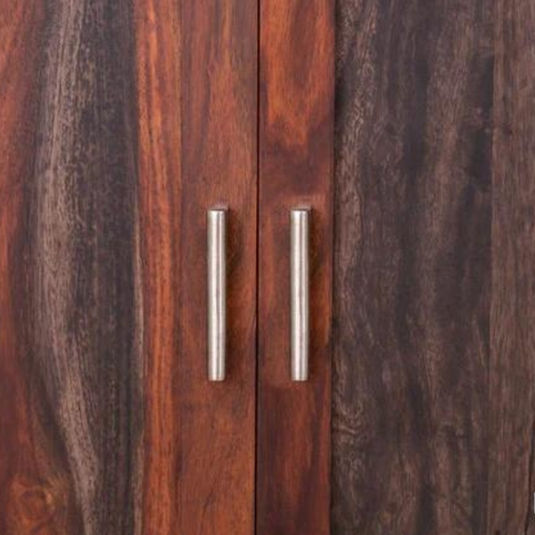 Classic Sheesham Wood 3 Door Shoe Rack