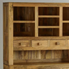 Mango Wood Bar Cabinet - Natural Finish