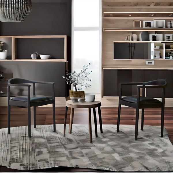 Modern Mango Wood Arm Chair