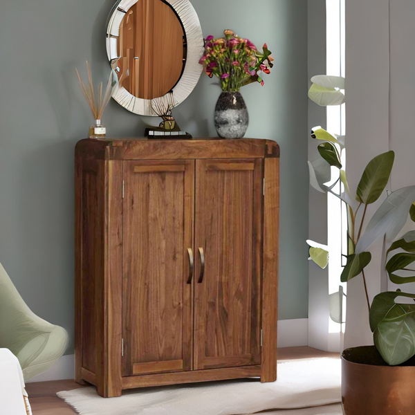 wooden shoe rack cabinet, acacia wood shoe rack