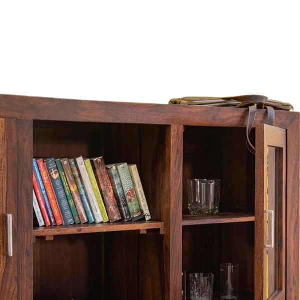 Classic Sheesham Wood Crockery/Display Unit