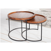 Sheesham Wood Nested Side Table | Coffee Table