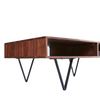 Modern Solid Wood Coffee Table with Storage