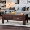 Classic Sheesham Wood 2 Drawers Coffee Table