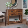 large console table, wooden console table