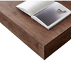 Compact Sheesham Wood Natural Coffee Table