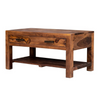 Classic Sheesham Wood 2 Drawers Coffee Table