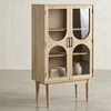 Qaqortoq Solid Wood Display Unit