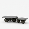 Upernavik solid Wood Nesting Table