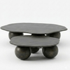 Upernavik solid Wood Nesting Table