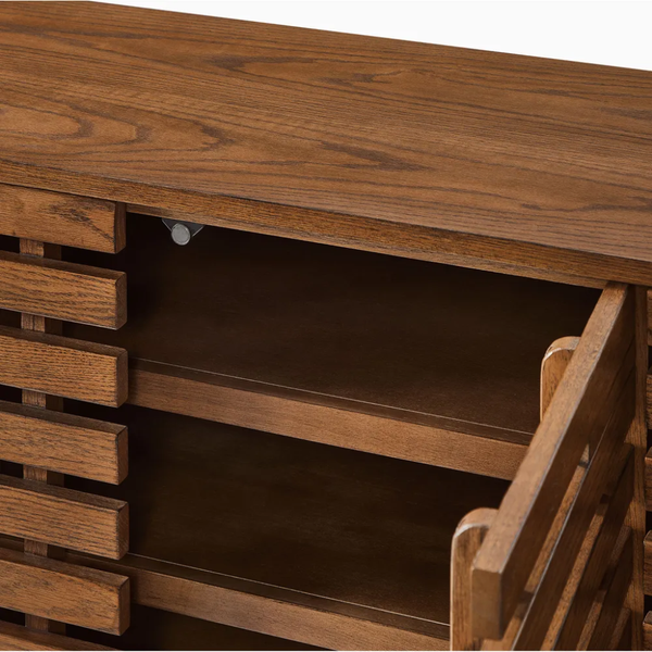 Ushuaia Solid Wood Shoe Rack