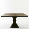 Utrecht Solid Wood Square Dining Table