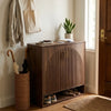 Vail Solid Wood Shoe Rack