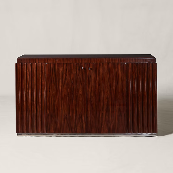 Valga Solid Wood Fluted Sideboard 