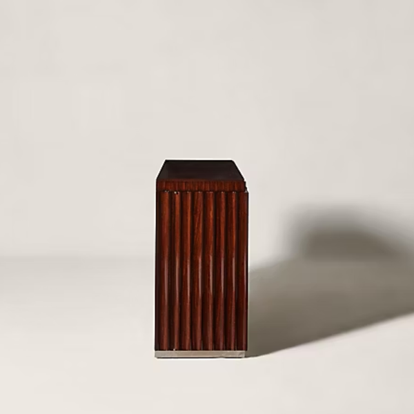 Valga Solid Wood Fluted Sideboard