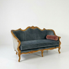 Valladolid Velvet French Style 3 Seater Sofa