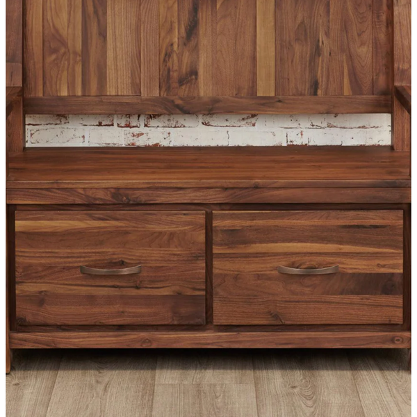 Venice 2 Doors and 4 Shelves Seating Shoe Rack