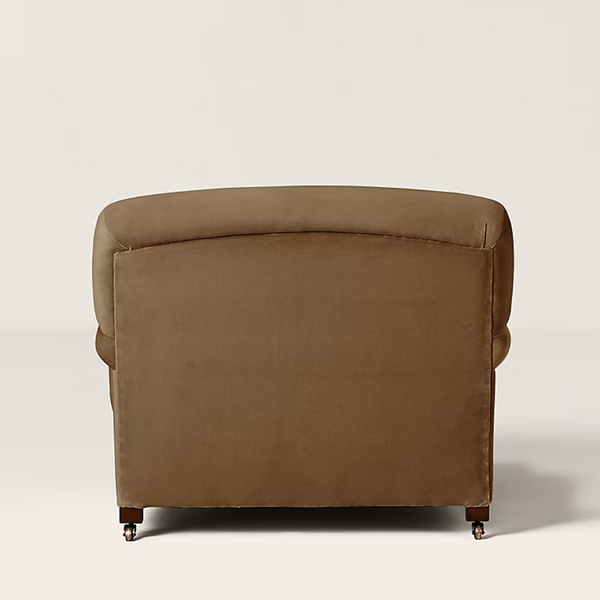 Ventspils Solid Wood Velvet Sofa