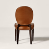 Viljandi Backrest Leather Dining Chair