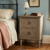 Vilnius Mango Wood Hand craved Bed Side Table