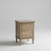 Vilnius Mango Wood Hand craved Bed Side Table